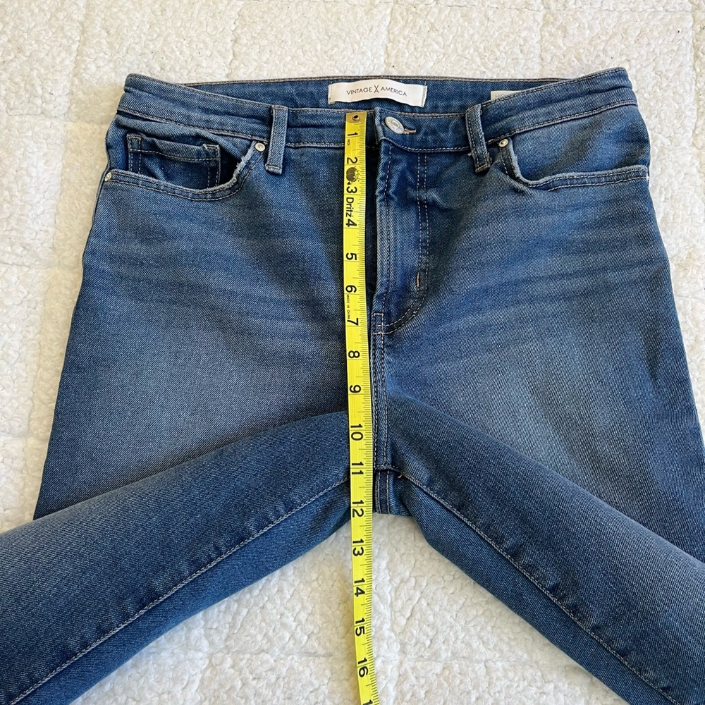 High Rise Straight Crop jeans - Picture 6 of 15